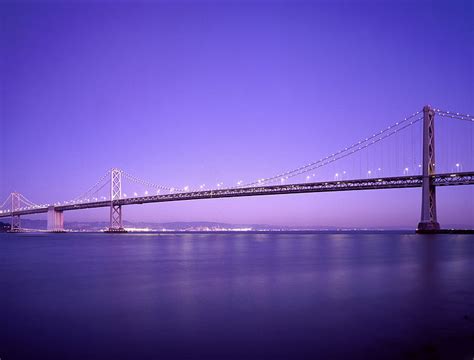 Free photo: bridge, sea, water, sky, suspension bridge, nature, lake | Hippopx