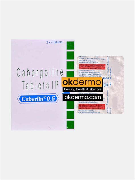 Cabgolin® Cabergoline Tablets | OKDERMO Skin Care