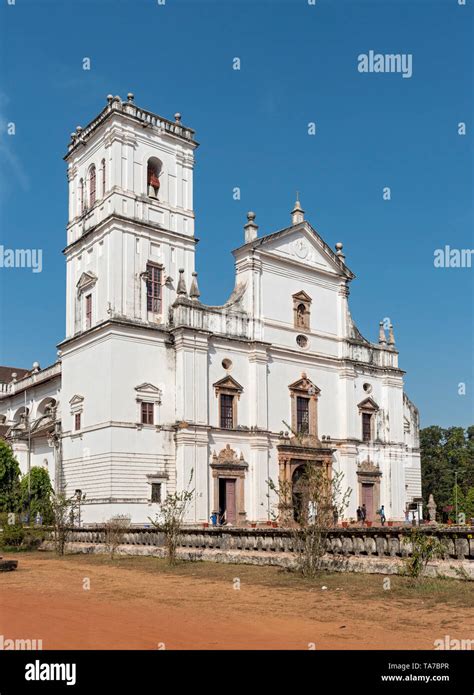 Se Cathedral, Old Goa, India Stock Photo - Alamy