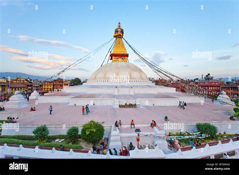 Boudhanath Stupa, Kathmandu, Nepal Stock Photo - Alamy