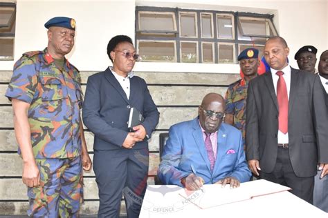 CS MAGOHA COMMISSIONS CBC CLASSROOM AT MOI FORCES ACADEMY – NAIROBI ...