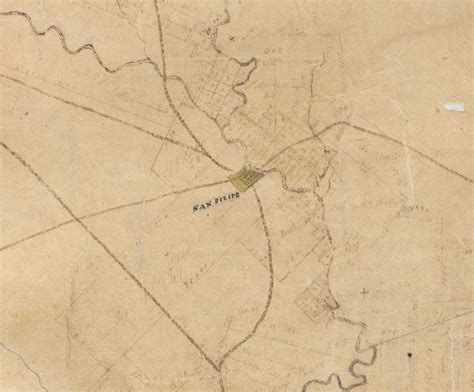 Stephen F. Austin’s Connected Map of Austin’s Colony, 1837 (1892 ...