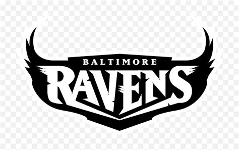 Black And White Ravens Logo - Baltimore Ravens Png,Ravens Logo Png ...