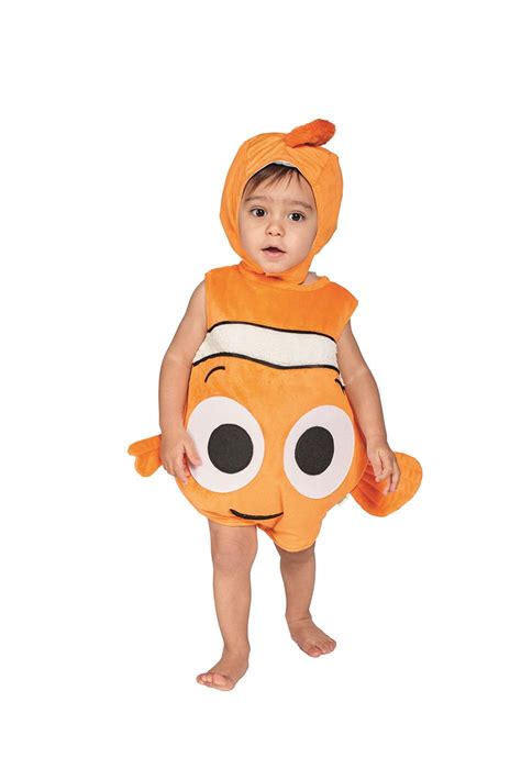 Disney Pixar Baby Toddler Finding Nemo Fish Fancy Dress Costume Outfit And Hat | eBay