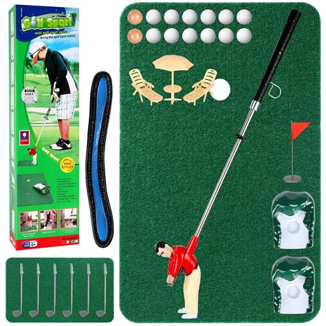 Wassteel Mini Golf Toys for Kids Funny Golf Gifts, Retirement Gift Two ...