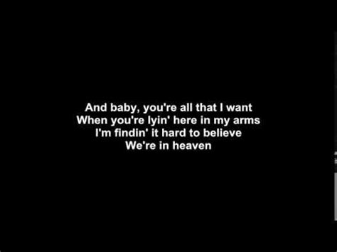 Heaven - Bryan Adams (Lyrics) | Musica