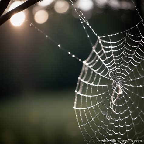 Eerie Creepy Spider Webs | Stable Diffusion Online