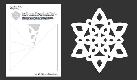 Easy Snowflake Patterns Printable