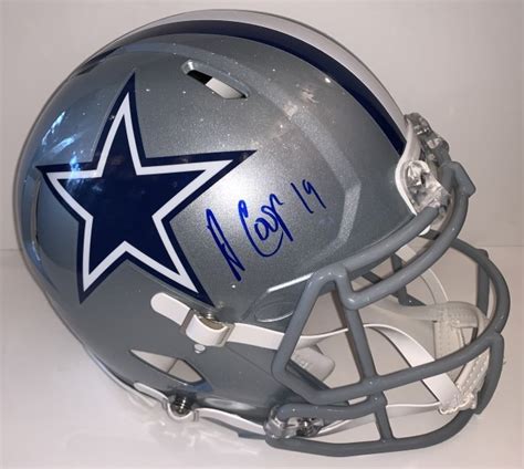 Amari Cooper Autographed Dallas Cowboys Proline Helmet - The Autograph ...