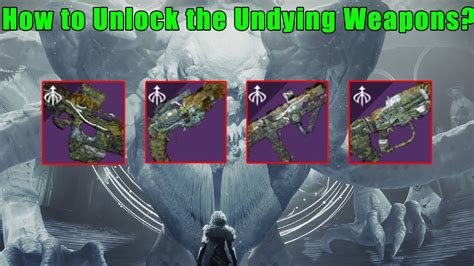 HOW TO GET THE UNDYING WEAPONS IN DESTINY 2 SEASON OF THE WISH? - YouTube