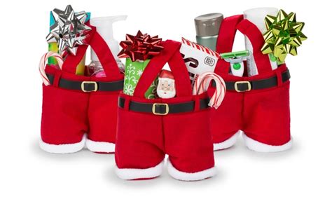 Santa Pants Gift Bags (3-Pack) | Groupon Goods