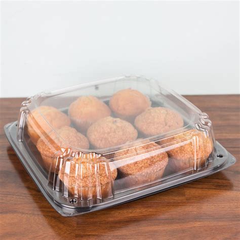 Disposable Catering Trays with Lids (12" x 12") - 25/Case