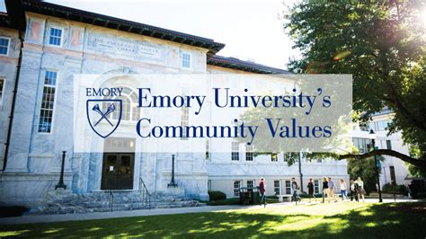 Emory University’s Community Values | Blog: Inside Emory Undergraduate ...