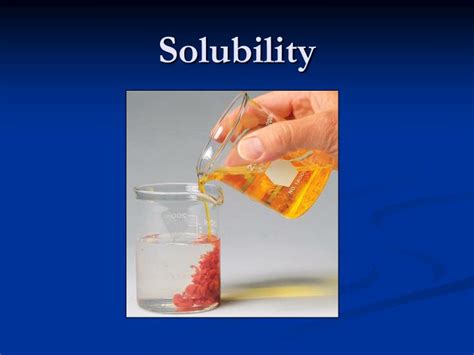 PPT - Solubility PowerPoint Presentation, free download - ID:6260427