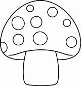 Premium Vector  Mushroom Illustration Black And White outline sketch template
