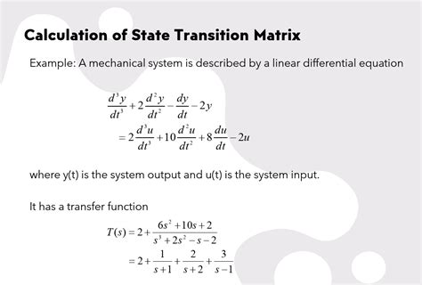 Solved Calculation of State Transition Matrix Example: A | Chegg.com