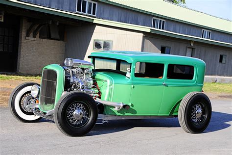 1930, Ford, Sedan, Hot, Rod, Cars, Green Wallpapers HD / Desktop and Mobile Backgrounds