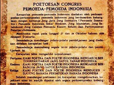 Mengulik Sejarah Peristiwa dan Makna Isi Teks Sumpah Pemuda | Indozone.id