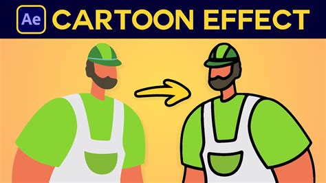 How To Make a Cartoon Effect - After Effects Tutorial - YouTube