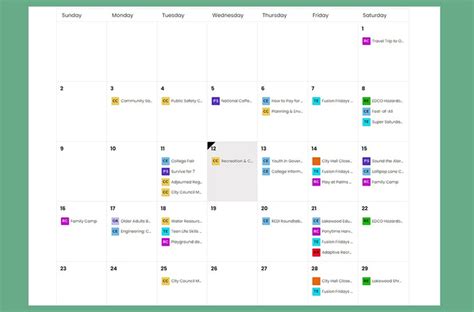 Calendar of Lakewood Events Lakewood Online