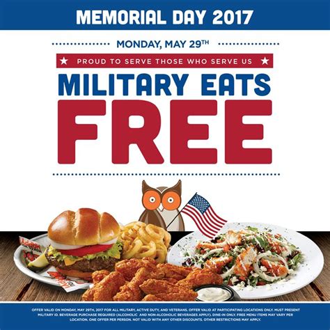 Veterans Day 2024 Free Meals - Noni Constancy