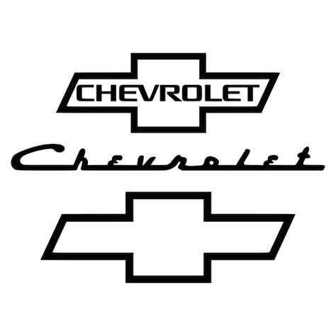 55 Chevy Logos Coloring Pages