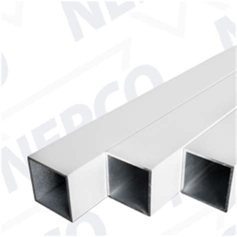 White Aluminum Sign Post, Square 2"x2"x12' - nepcosignsupply.com