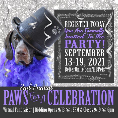 Paws For a Celebration 2021 - Homeward Bound Pets Humane Society