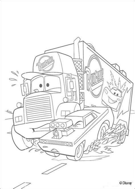 Mack, super-liner truck coloring pages - Hellokids.com