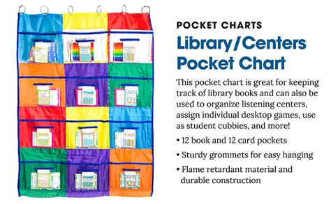 Library/Centers Pocket Chart : Carson-Dellosa Publishing Company, Inc ...