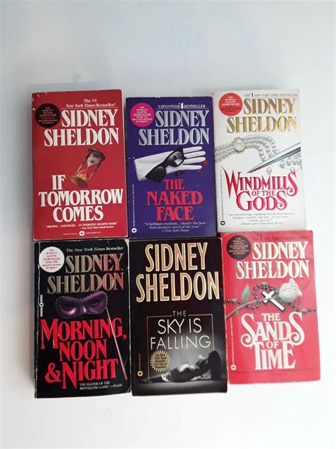 Sidney Sheldon Books 6 lot Paperback Mystery Thrillers Suspence novels | Sidney sheldon books ...