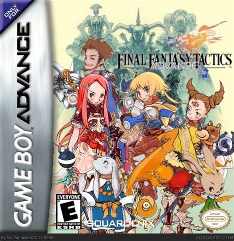 Final Fantasy Tactics Advance Game Boy Advance Box Art Cover by ...