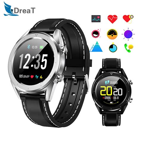 Men Smart Watch IP68 Waterproof Smartwatches ECG Heart Rate Blood Pressure Monitor Sport Fitness ...