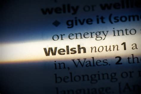 Welsh stock photo. Image of meaning, dictionary, reference - 161574824