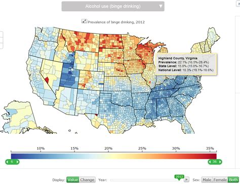 The Rural Blog: Heavy drinking, binge drinking rise; interactive map ...