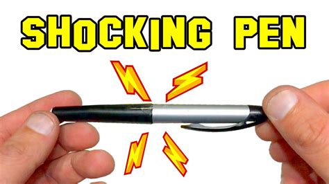 How To Make Shocking Pen Taser | Taser, Pen, Mini