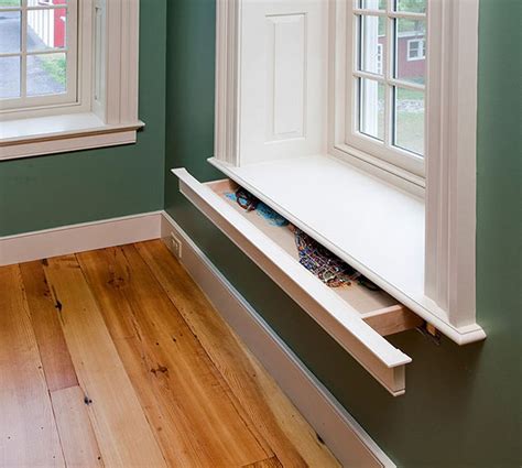 Window Sill Drawer and 10 More Secret Places to Hide Things - TechEBlog