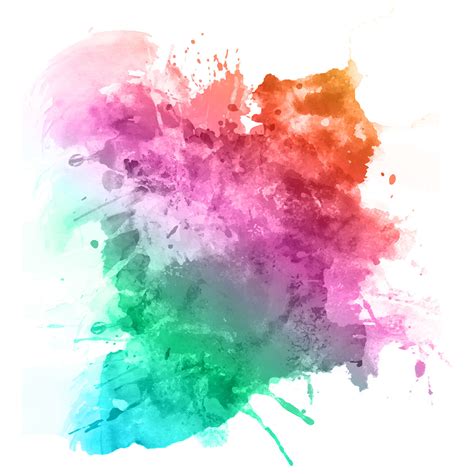 Watercolour splat 204256 Vector Art at Vecteezy