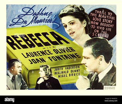 US MOVIE POSTER REBECCA (1940 Stock Photo - Alamy