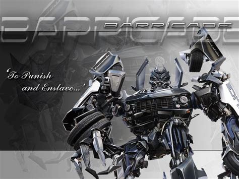 Transformers 2007: Barricade by ArkaneApocolypse on DeviantArt