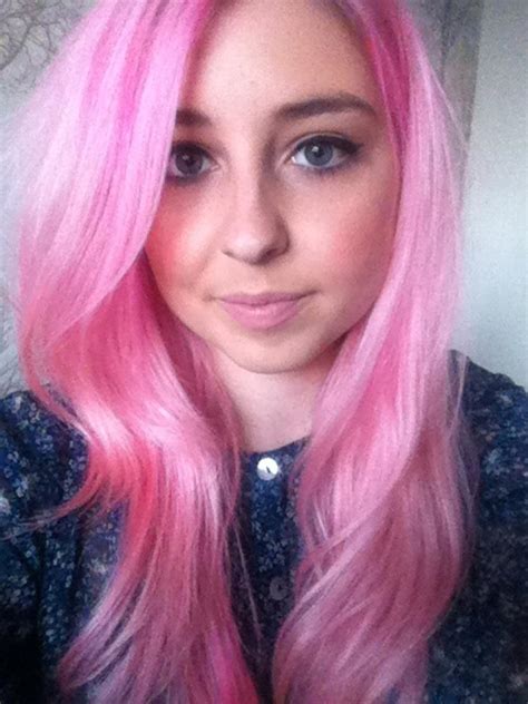 Candy Floss Pink Hair Colour