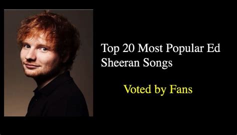 The Best of Ed Sheeran: 20 Songs That Define His Musical Journey - NSF News and Magazine