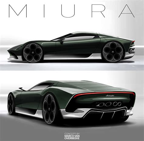 AUTOMOTIVE: Lamborghini Miura Nuova concept II on Behance