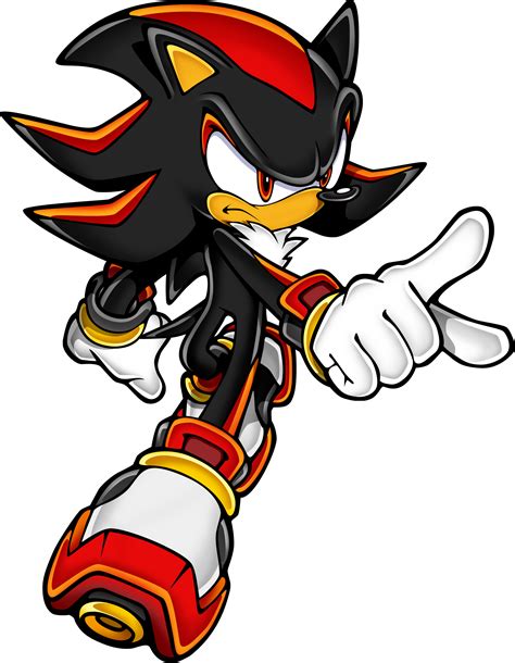 Sonic Art Assets DVD - Shadow the Hedgehog - Gallery - Sonic SCANF