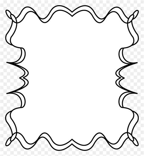 Cute Frame Clipart Black And White - Cute Clipart Black And White - FlyClipart