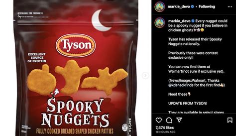 You Can Now Get Tyson's Spooky Chicken Nuggets Just in Time for the ...