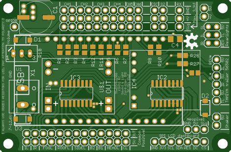 Arduino RC engine sound & light controller with inertia simulation for ESP32 - Share Project ...