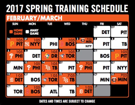 Baltimore Fishbowl | Orioles Release Spring Training Schedule, Eyeing ...