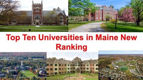 Top Ten Universities Maine USA New Ranking 2021 | University of Southern Maine - YouTube