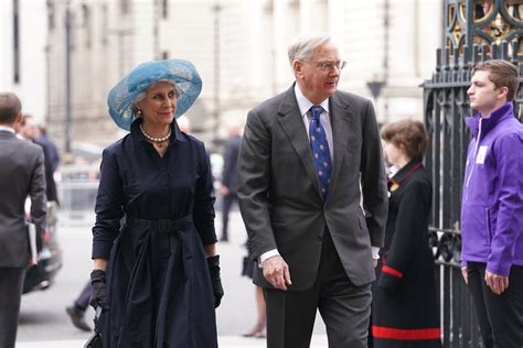 The Duke and Duchess of Gloucester Attend Memorial Service for the Duke ...